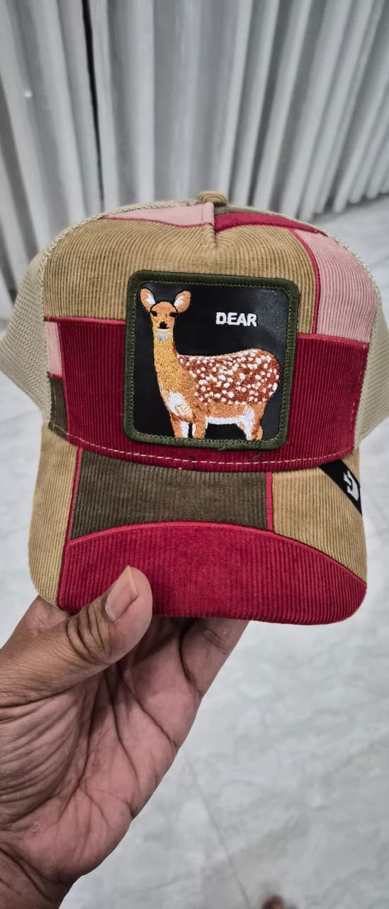 Topi Goorin Bros The Farm DEAR Deer Trucker Cap Corduroy Unisex