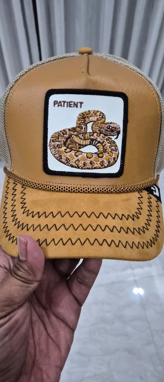 Topi Goorin Bros The Farm Ular PATIENT Trucker Cap Unisex